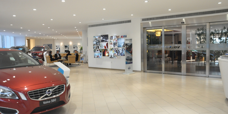探访福建吉诺富豪沃尔沃城市展厅 现代化汽车销售体验